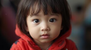 3つ子の魂百まで。子供の時に作った記憶をもとに思考特性を作り上げていくという画像。