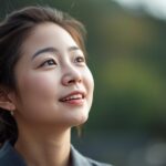 晴れやかな女性の表情。このようになるためにも、無意識のうちに使う自分の思考のクセに気づいて修正する必要があります。
