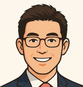 ブログ筆者イラスト 幸せの扉を開くマインドラボ 主宰者まさひろ