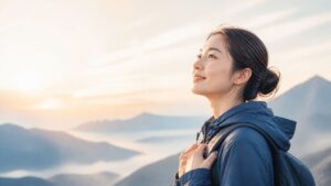 自分は救われていたと気づいた女性