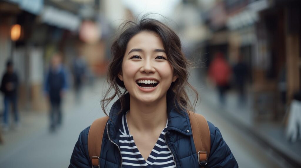 コレから始まることにワクワクしている女性