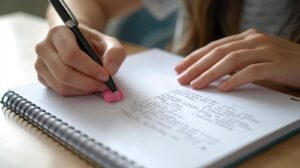 前提を書き換えている様子。それをするから現実が変わっていくのだ。