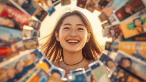 自分の思い込みを乗り越えて、チャレンジした笑顔の女性